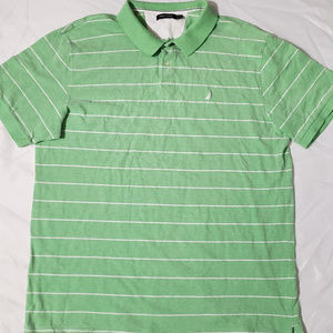 Nautica Sailboat Polo Golf Green Shirt 3XL